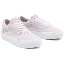 Baskets Vans Youth Ward Suede Metallic Orchid Ice Purple Quartz -Pas Cher Baskets Magasin 7 VN0A3TFW8AV HERO