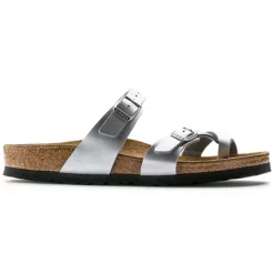 Sandales Birkenstock Femme Mayari BF Enfant Silver