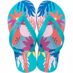 Tongs Ipanema Kids Classic X Kids Blue Pink -Pas Cher Baskets Magasin 83185 20108 00 HD