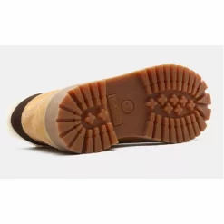 Timberland Enfants 6 Inch Premium WP Shearling Lined Boot Wheat Nubuck -Pas Cher Baskets Magasin A17E3231204