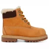 Bottes Timberland 6 Inch Premium WP ShearlingToddler Lined Wheat
