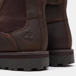 Bottines Timberland Youth Courma Kid Chelsea Potting Soil -Pas Cher Baskets Magasin A25GK931 6