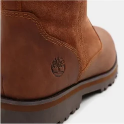 Boots Timberland Junior Courma Kid Warm Lined Mid Brown Full Grain -Pas Cher Baskets Magasin A28N5358206