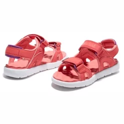 Sandales Timberland Youth Perkins Row 2 Strap Cayenne -Pas Cher Baskets Magasin A2D1R801 4