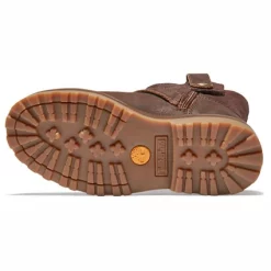 Bottines Timberland Youth Courma Enfant WL Biker Boot Soil -Pas Cher Baskets Magasin A2H6GV13 2