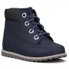 Bottes Timberland Toddler Pokey Pine 6-Inch Side-Zip Navy Full Grain Black Iris