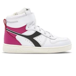 Baskets Diadora Junior Magic Basket Mid PS White Cream Blush Black