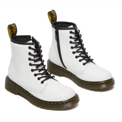 Dr. Martens 1460 Enfants White Romario 11 Dr. Martens 1460 Enfants White Romario -Pas Cher Baskets Magasin Dr.20Martens20Junior20146020White20Romario 2