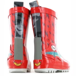 Bottes En Caoutchouc Go Banana's Boys Alligator Bliksem Red -Pas Cher Baskets Magasin GB ALLIGATOR RB3