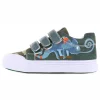 Chaussures Go Banana's Boys Velcro Karma Chameleon Vert Marron Gris