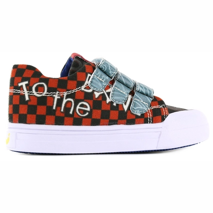 Chaussures Go Banana's Boys Velcro To The Bone Vert Gris Rouge 2 Chaussures Go Banana's Boys Velcro To The Bone Vert Gris Rouge – Image 2