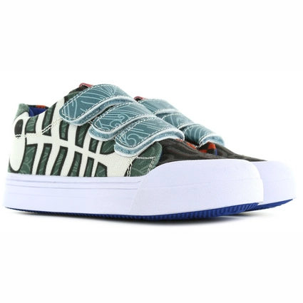 Chaussures Go Banana's Boys Velcro To The Bone Vert Gris Rouge 3 Chaussures Go Banana's Boys Velcro To The Bone Vert Gris Rouge – Image 3