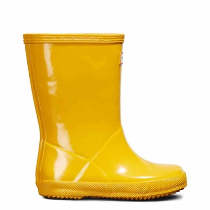 Bottes De Pluie Hunter Original Kids First Gloss Yellow 1 Bottes De Pluie Hunter Original Kids First Gloss Yellow