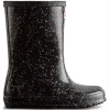 Bottes En Caoutchouc Hunter Little Kids First Classic Giant Glitter Black