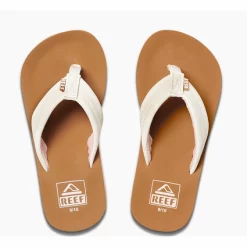 Tongs Reef Kids Ahi Wedge Cloud -Pas Cher Baskets Magasin RF0A3YNOCLD T