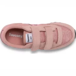 Basket Saucony Enfants Jazz Double HL Rose Métallisé -Pas Cher Baskets Magasin SAUK SK164798 JazzDoubleHL 043020 SS21 05