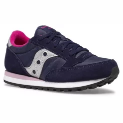Baskets Saucony Girls Jazz Original Navy Pink