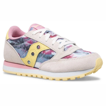 Baskets Saucony Girls Jazz Original White Pink Multi 1 Baskets Saucony Girls Jazz Original White Pink Multi