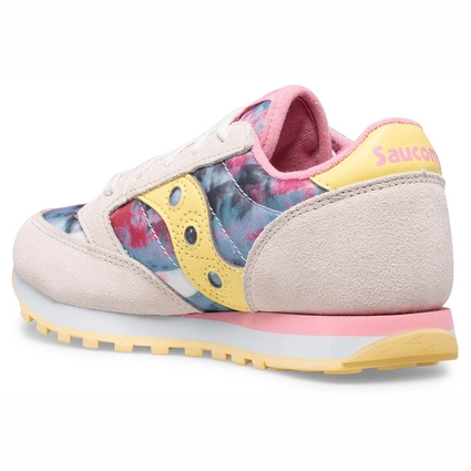 Baskets Saucony Girls Jazz Original White Pink Multi 2 Baskets Saucony Girls Jazz Original White Pink Multi – Image 2