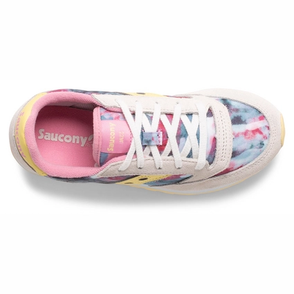Baskets Saucony Girls Jazz Original White Pink Multi 4 Baskets Saucony Girls Jazz Original White Pink Multi – Image 4