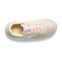 Baskets Saucony Girls Shadow Original Green Pink Pastel -Pas Cher Baskets Magasin SK165656 5