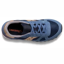 Baskets Saucony Boys Shadow Original Blue Orange -Pas Cher Baskets Magasin SK265170 4