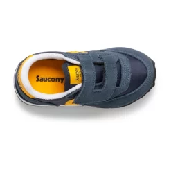 Baskets Saucony Boys Baby Jazz HL Navy Yellow -Pas Cher Baskets Magasin SL265594 5