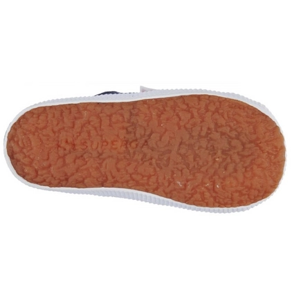 Baskets Superga Kids 2750 COTBUMPSTRAPJ Blue Graphit 2 Baskets Superga Kids 2750 COTBUMPSTRAPJ Blue Graphit – Image 2