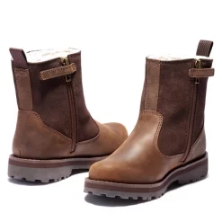 Bottes Youth Courma Kid Warm Lined Boot Dark Brown -Pas Cher Baskets Magasin TB0A25G92421 5