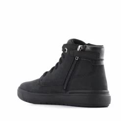 Bottes Timberland Youth Seneca Bay 6 Inch Side Zip Nubuck Jet Black -Pas Cher Baskets Magasin TB0A2M8Q015 3