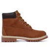 Timberland Junior 6 Inch Premium Boot Rust Nubuck With Honey