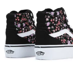 Baskets Vans Filmore Hi Platform Youth Ditsy Floral Black White -Pas Cher Baskets Magasin VN0000SABA2 6