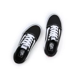 Baskets Vans Youth Ward OTW Sidewall Black White -Pas Cher Baskets Magasin VN0A38J9BZW 2