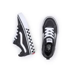 Baskets Vans Filmore Checker Youth Sidewall Asphalt -Pas Cher Baskets Magasin VN0A3MVP1O7 2