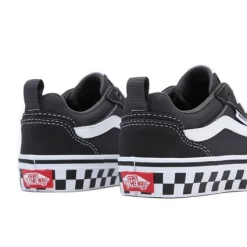 Baskets Vans Filmore Checker Youth Sidewall Asphalt -Pas Cher Baskets Magasin VN0A3MVP1O7 5