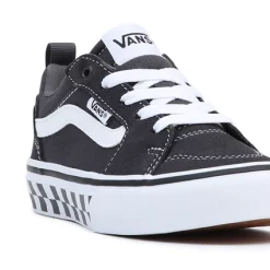 Baskets Vans Filmore Checker Youth Sidewall Asphalt -Pas Cher Baskets Magasin VN0A3MVP1O7 6