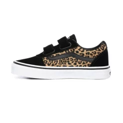 Baskets Vans Youth Ward V Cheetah Black White -Pas Cher Baskets Magasin VN0A4BTC36I1 3