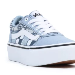 Baskets Vans Ward Platform Youth Patchwork Light Blu 11 Baskets Vans Ward Platform Youth Patchwork Light Blu -Pas Cher Baskets Magasin VN0A4UUVLTB 5