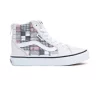 Baskets Vans Youth Filmore Hi Zip Patchwork Light Grey
