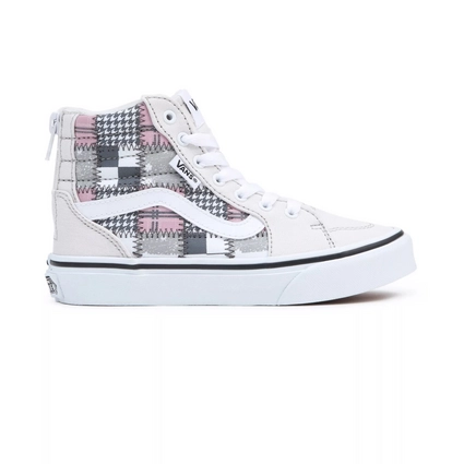 Baskets Vans Youth Filmore Hi Zip Patchwork Light Grey 1 Baskets Vans Youth Filmore Hi Zip Patchwork Light Grey