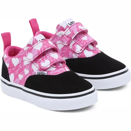 Baskets Vans Toddler Doheny V Marble Hearts Fuchsia 2 Baskets Vans Toddler Doheny V Marble Hearts Fuchsia – Image 2
