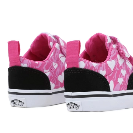 Baskets Vans Toddler Doheny V Marble Hearts Fuchsia 5 Baskets Vans Toddler Doheny V Marble Hearts Fuchsia – Image 5