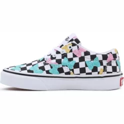 Baskets Vans Youth Doheny Butterfly Checkerboard Multi White -Pas Cher Baskets Magasin VN0A5JLSJBW 2