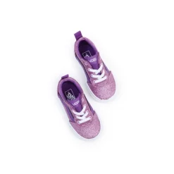 Baskets Vans Ward Slip On Glitter Toddler Sidewall Purple -Pas Cher Baskets Magasin VN0A5KY8PRP 2