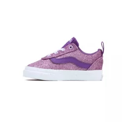 Baskets Vans Ward Slip On Glitter Toddler Sidewall Purple -Pas Cher Baskets Magasin VN0A5KY8PRP 3