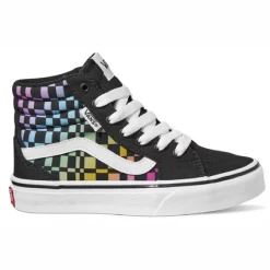 Baskets Vans Youth Filmore Hi Trippy Checkerboard Multi Black