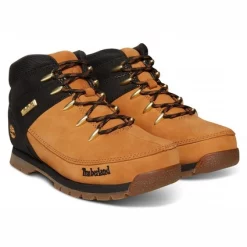 Timberland Euro Sprint Junior Wheat/Black -Pas Cher Baskets Magasin a1nju.2