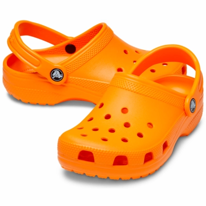 Sandales Crocs Kids Classic Clog Orange Zing 2 Sandales Crocs Kids Classic Clog Orange Zing – Image 2
