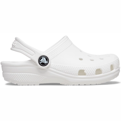 Sandales Crocs Toddler Classic Clog T White 1 Sandales Crocs Toddler Classic Clog T White