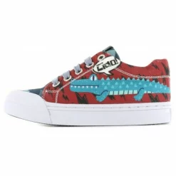 Baskets Go Banana's Boys Alligator Blue